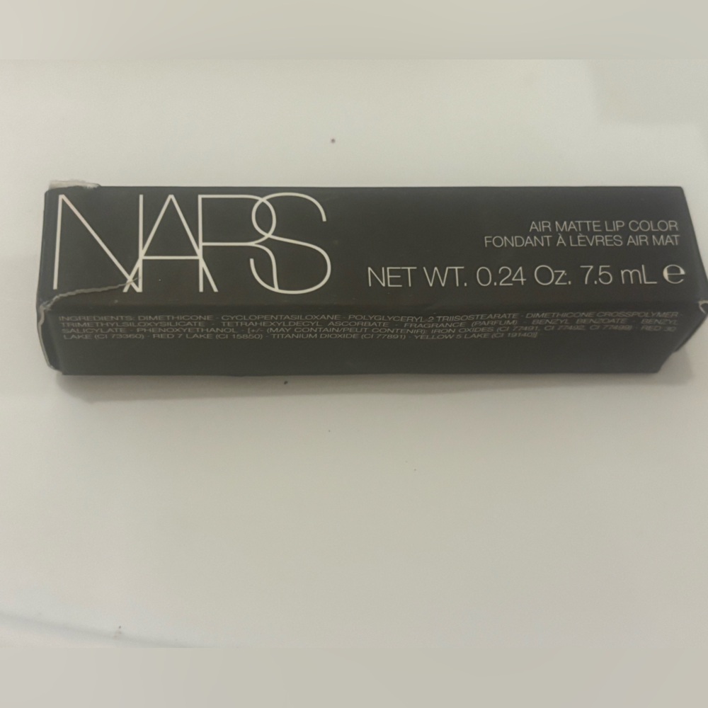 NARS Black Lipstick Packaging